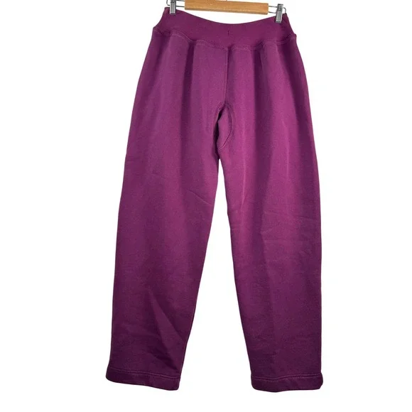Free People Movement Final Cut Sweatpants‎ Purple lounge baggy beach sz M - Picture 5 of 8